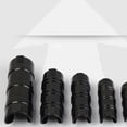 thumbnail image 2 of Raindrops 90 Pcs Greenhouse Clamps Plant Cover Netting Tunnel Clips Clamp (Black), 2 of 8