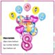 thumbnail image 3 of Disney Princess Birthday Party Decorations Supplies Snow White Belle Princess Paper Plate Napkin Cup Balloon Baby Shower for Kid, 3 of 5