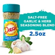 Dash Garlic & Herb Seasoning Blend, Salt-Free Kosher, 2.5 oz