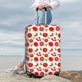 thumbnail image 4 of Wukai Fresh Red Tomato Elastic Luggage Cover: Personalized Protection for Your Suitcase - Fits 19~29-inch, Washable & Durable Travel Companion-, 4 of 8