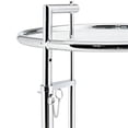 thumbnail image 6 of modway eileen gray adjustable height side table in silver, 6 of 6