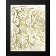 thumbnail image 2 of Vess, June Erica 19x24 Black Modern Framed Museum Art Print Titled - Ancient Tile I, 2 of 5