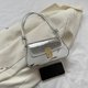 thumbnail image 3 of Bolso de hombro para mujer Bolsos Moda Brillante PU Sólido Bolso de compras para mujer (Plata), 3 of 8