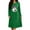 # Green, variant on Taqqpue Womens Halloween Cotton Nightgown Long Sleeves Round Neck Sleepshirt Print Nightshirt Casual Plus Size Knee Length Sleep Dress Pullover Halloween Pumpkin Printed Sleep Shirt for Women