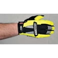 thumbnail image 4 of I-Viz(R) Hi-Vis Mechanics Gloves, Synthetic Leather Palm, Nylon, Spandex Back, S, Green, 4 of 7