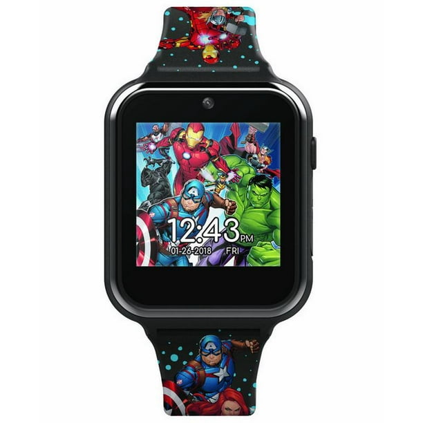Marvel Avenger - Reloj inteligente interactivo con pantalla táctil (Modelo: AVG4597AZ) Accutime Accutime