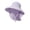 Purple, variant on Noric Women's Wide Brim Sun Hats with Adjustable Chin Strap UPF 50 UV Protection Summer Beach Hat for Hiking Camping Fishing