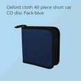 thumbnail image 5 of Bolsa organizadora de DVD, bolsa portátil de tela Oxford para 40 discos, bolsa organizadora de CD, diseño de primera clase, 5 of 5