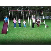 Plymouth II Metal Swing Set