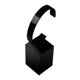 thumbnail image 5 of Estante de exhibición de reloj Cola soporte de reloj individual almacenamiento minimalista joyería multifuncional Negro, 5 of 8