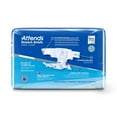 thumbnail image 4 of Attends Stretch Adult Incontinence Disposable Briefs, Medium/Regular 31"-52" Waist with Tab Closure, Ultimate Absorbency, 24ct Bag, 4 of 12
