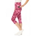 thumbnail image 3 of Woman Within Plus Size Stretch-Cotton Knit Pull-On Pocket Capri Leggings, 3 of 6
