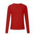 thumbnail image 1 of Frostluinai Womens Sweaters Long Sleeve Knit Pullover Crew Neck Lounge Sweaters Basic Solid Color Sweaters Spring Comzy Sweaters Soft Sweaters, 1 of 6