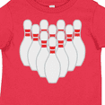 thumbnail image 4 of Inktastic Ten Pins for Bowling Boys or Girls Toddler T-Shirt, 4 of 5