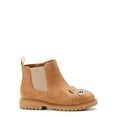 thumbnail image 2 of Wonder Nation Toddler Girls Owl Chelsea Boot, Sizes 7-12, 2 of 5