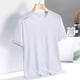 thumbnail image 5 of Ceisia Men's Ice Silk Quick-Dry Crew Neck T-Shirt | Breathable Honeycomb Jacquard Short Sleeve Sports Tee Gifts, 5 of 5