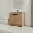 thumbnail image 3 of 36" Freestanding Bathroom Vanity with White Ceramic Sink & 2 Soft-Close Cabinet Doors, 3 of 9