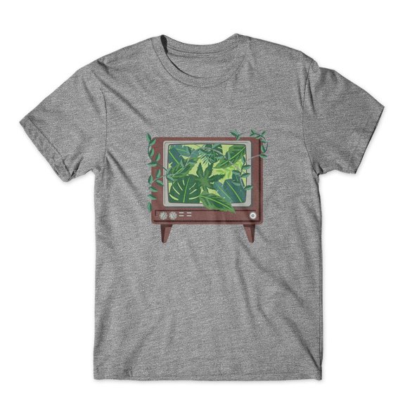 Mighty Circus TV Nature Printed T-Shirt 100% Cotton Premium Tee NEW - Gray, Extra Large