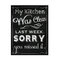 Trademark Fine Art 'Missed It' Canvas Art by Tina Lavoie