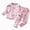 boy outfits-Light Pink, variant on TOWED22 Infant Toddler Fall Clothes 2Pcs Set Long Sleeve Cute Print Round Neck Pullover Top Thick Sweatpants Warm Outfits(Pink,3-4 Y)