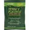 Hask Henna 'n' Placenta Olive Oil Conditioning Treatment, 2 oz (Pack of 2)