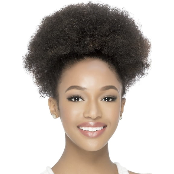 Vivica Fox 11 Puffy Pocket Bun Hairpiece, CABERNET Dark Red Wine