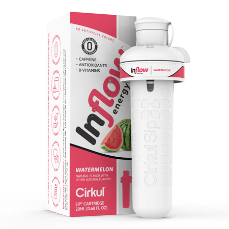 Cirkul Inflow Energy Watermelon Flavor Cartridge Drink Mix 1-Pack
