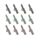 thumbnail image 3 of Clips de seguridad con cola Sunnimix 60pcs 60x Cola Clip Terminal Trasto Pescador, 3 of 8