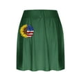 thumbnail image 5 of QATAINLAV Plus Size 4th of July Skort, Women 2024 Summer Fake Two Piece Yoga Shorts American Flag Patriotic Tennis Skirts Ofertas Flash Green L, 5 of 6