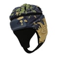 thumbnail image 2 of kurtrusly EVA Goalkeeper Rugby Soccer Football Helmet Youth Head Protector Guard Rugby Hat Head Protector Guard Flame Gray, 2 of 9