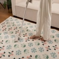 thumbnail image 5 of CHAKME 5'x7' Vintage Green American Country Floral Area Rug Washable Non Slip Bedroom Large Retro Distressed Flower Carpet Farmhouse Oriental Style Soft Floor Rugs, 5 of 6