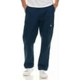 thumbnail image 5 of Wrangler Cargo Pants for Men Big and Tall - Twill Half Elastic Mens Cargo Pants Color-Navy, Size XLT-6X, 5 of 6