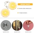 thumbnail image 2 of HOMOBABE Bag Pendants Cute Fruit Keyrings For Family And Friends 2Pcs 3.7X2.2X0.1In, 2 of 4