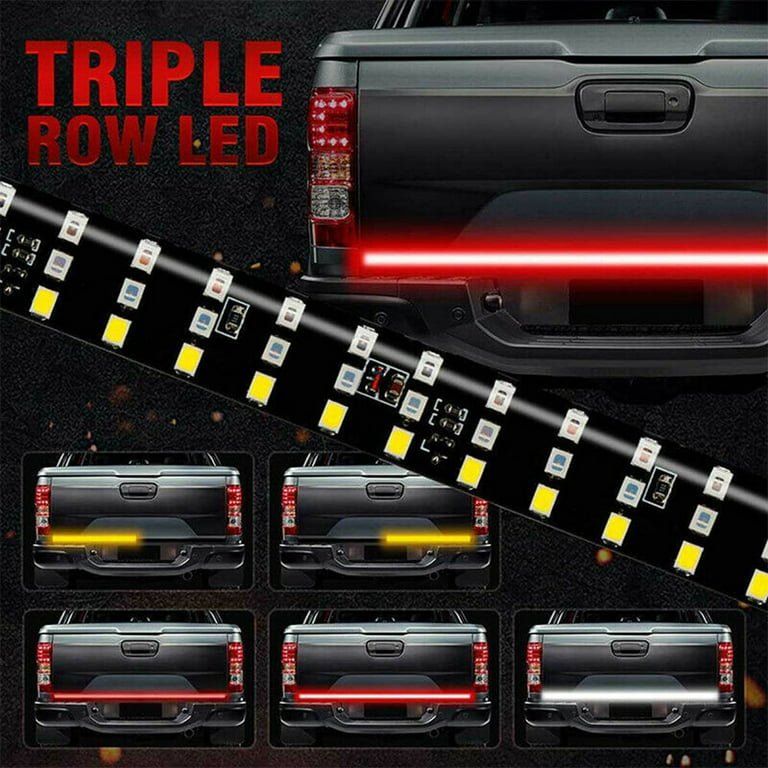 2X 60 Cargo Truck Bed LED Light Strip w/ Dimmer for Ford Chevy Pickup