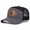 Gray, variant on Vergiac Trucker Hat Fish Emblem Embroidery Breathable Mesh Back 100% Polyester Unisex Baseball Cap Multi Colors for Spring Fall Outdoor