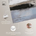 thumbnail image 4 of Art Remedy Minimalism Abstract Canvas, 20" x 20", Gallery Wrapped, Graphite Depth II Set, 4 of 5