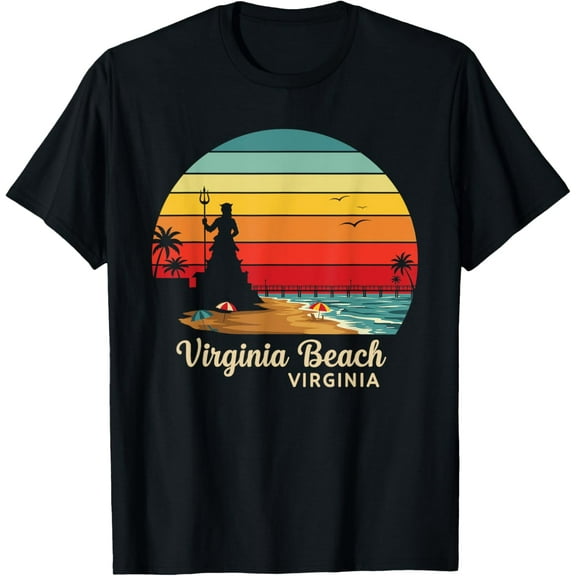 Virginia Beach Virginia Travel Summer Family Vacation T-Shirt Unisex S-5XL Hot Trending Shirt, Vintage Birthday Gift