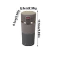 thumbnail image 3 of Mejor taza de café aislante - taza de viaje de acero inoxidable de 400 ml con tapa de un solo clic para coche y uso doméstico, 3 of 6