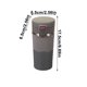 thumbnail image 3 of Taza de Café Aislada, Taza de Acero Inoxidable con Funda de Goma, Térmico de Viaje con Tapa de Un Clic, Capacidad de 400ml, 17.5 x 6.5cm, para Coche, Hogar, Oficina, 3 of 6