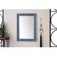 thumbnail image 4 of James Martin Vanities Element 28" Mirror, Silver w/ Delft Blue, 4 of 4
