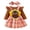 Coffee-VZnIz, variant on OJSFQUFP Baby Girl Fall Winter Outfits Thanksgiving Outfit Long Sleeve Romper Suspender Skirt Set 3Pcs