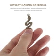 thumbnail image 2 of Encimeros de collar de collar de colgantes de aleación de serpientes de 40 piezas para joyas para joyas, 2 of 5