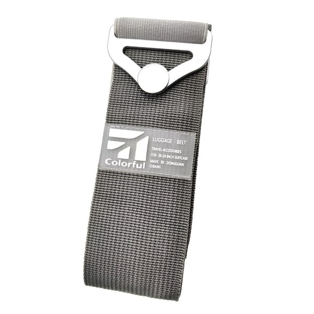 Correa multiusos para equipaje, para mochilas, maletas y maletas. Gris