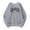 A-Grey35, variant on Yuannlog Womens Sweatshirts Tops Autumn Los Angeles letters Print O Neck Dailywear Sweatshirts Oversized Pullovers Loose Casual Sweatshirt , L