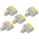 thumbnail image 4 of Conector rápido SPL de 20 piezas, 1 en 5 salidas, divisor PushType, Terminal de cable de Material de cobre y PC (amarillo) VoborMX herramienta, 4 of 8