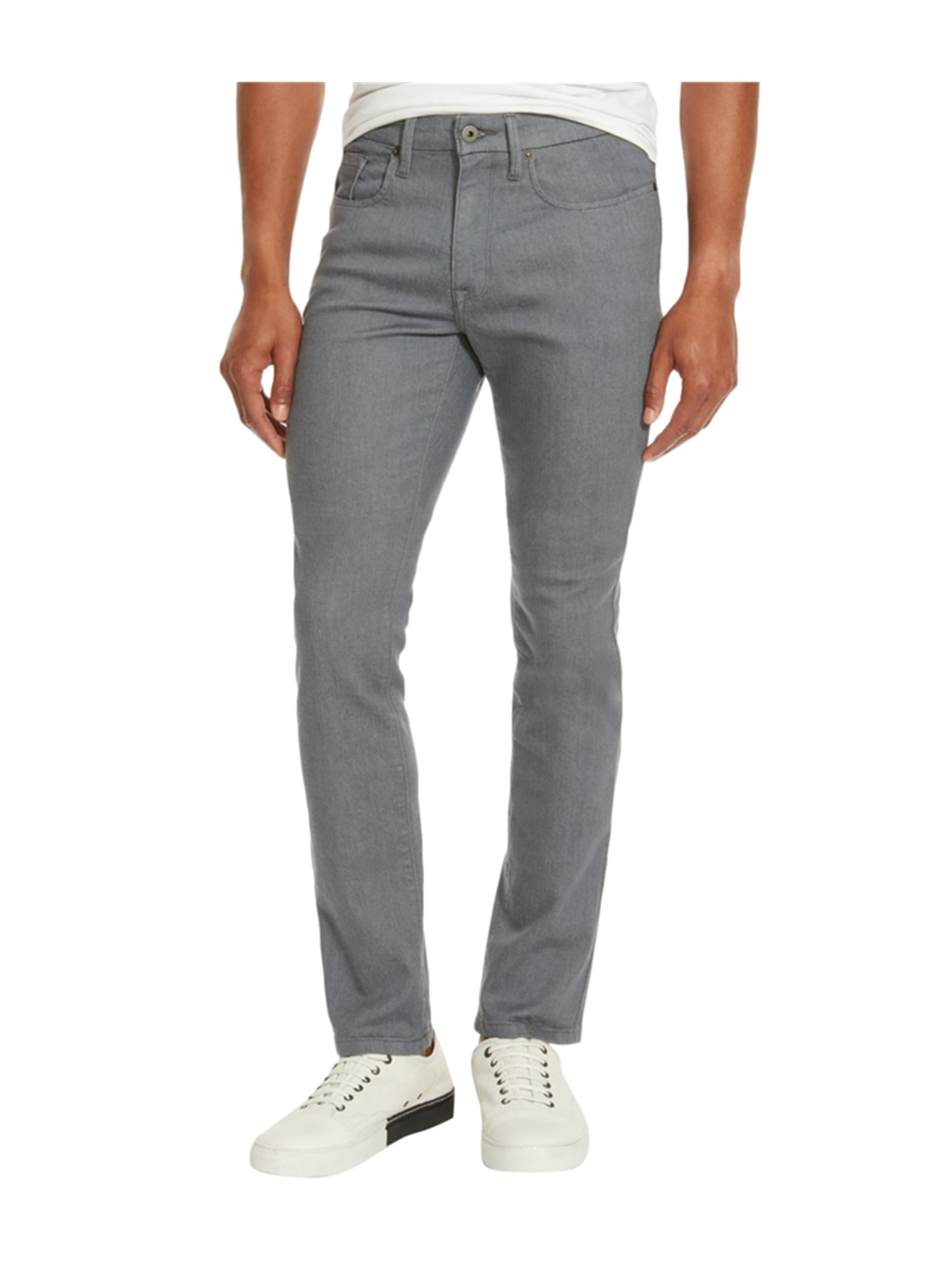 Kenneth Cole - Kenneth Cole Mens 5-Pocket Slim Fit Jeans grey 38x30 - Walmart.com - Walmart.com
