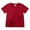 Red, variant on Akiihool Girls Short Sleeve Shirts Girls' Casual Tees Breathable Kids Fashion (Brown,8-9 Years)