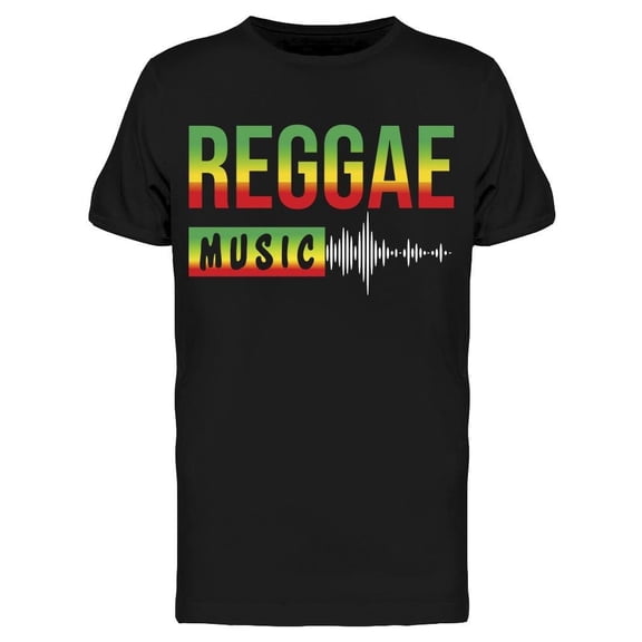 Reggae Music Design Tee Men's -Image by Shutterstock