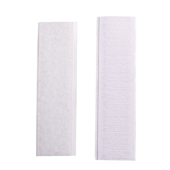 10 Pcs Strips for Fabric Adhesive Table Skirt Glue Tape White