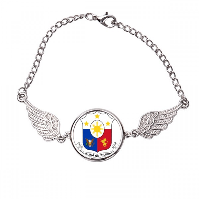 Emblema nacional en Filipinas, Asia Pulsera pulsera pulsera alas de ángel pulsera